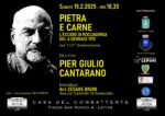 Latina: Pier Giulio Cantarano in scena con “Pietra e Carne” Latina: Pier Giulio Cantarano in scena con “Pietra e Carne”