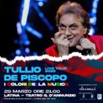 Latina: Tullio De Piscopo “I Colori della Musica” Live Tour 2025 Latina: Tullio De Piscopo “I Colori della Musica” Live Tour 2025